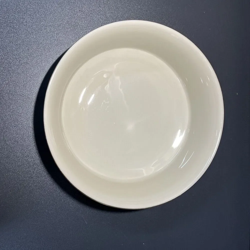 Lenox Royal Peony 9” Round Vegetable Serving Bowl Rust Flowers On Blue Band Rare